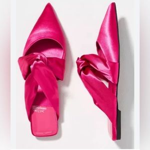 Like new Jeffrey Campbell Tied Down Knot Mules